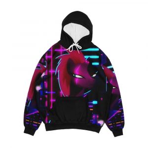 Neon Tempest Shadow Men's All-Over-Print Hoodie