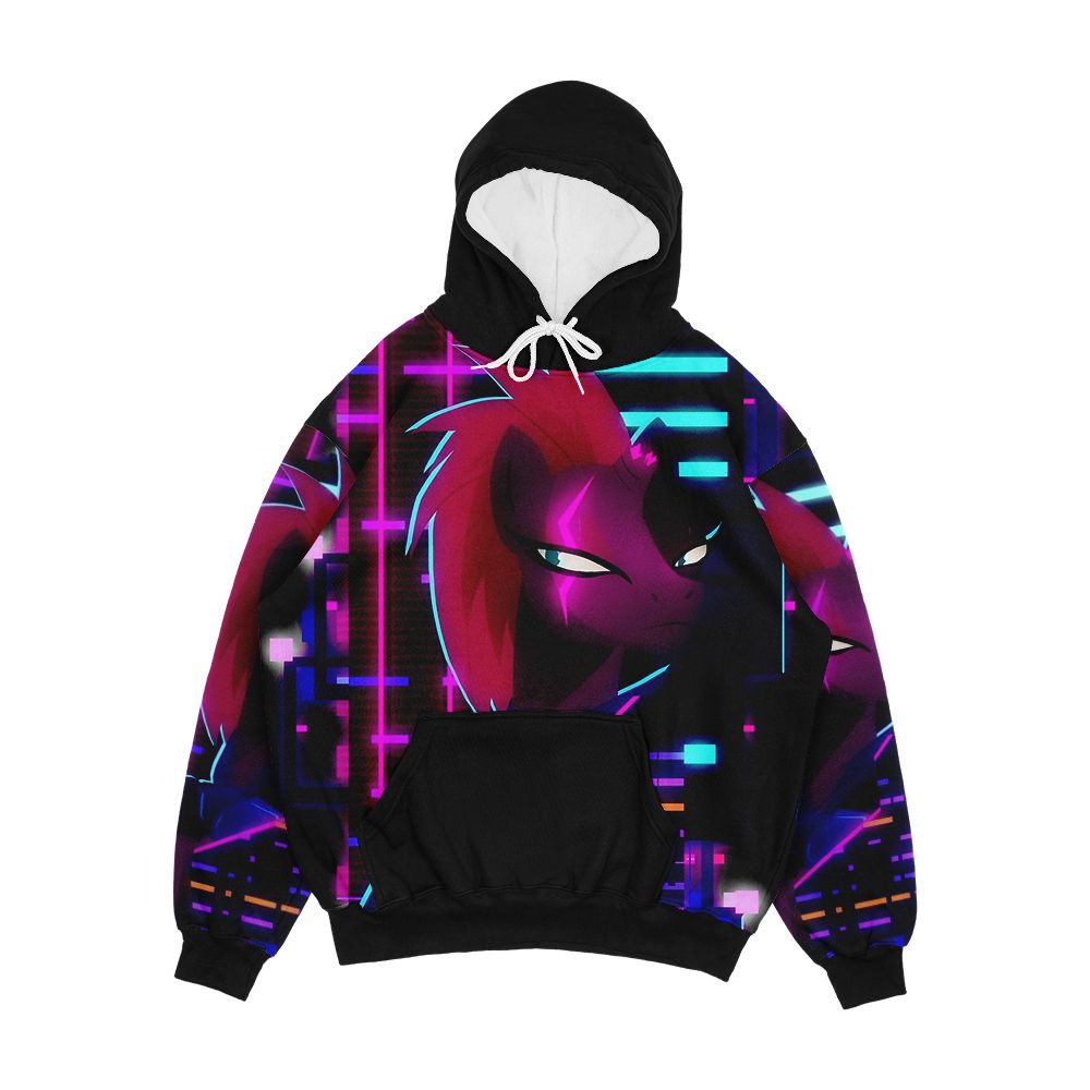 Neon Tempest Shadow Men's All-Over-Print Hoodie