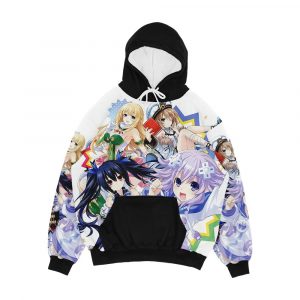 Neptunia Cpus Men's All-Over-Print Hoodie