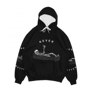 Never Better Men's All-Over-Print Hoodie