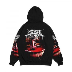Alternative view of New 01 Wallpaper Chelsea Grin Deathcore Band Men's All-Over-Print Hoodie