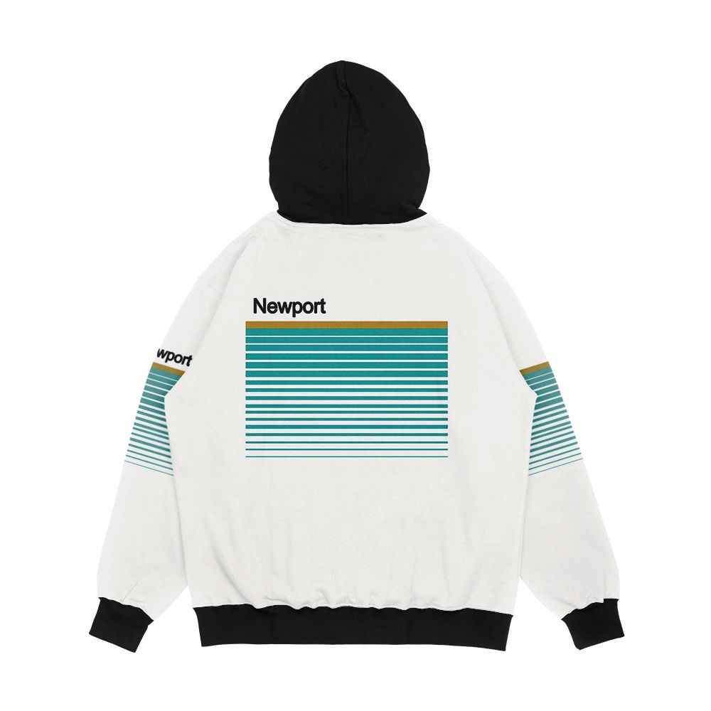 Newport Cigarettes Classic Men's All-Over-Print Hoodie - Image 2