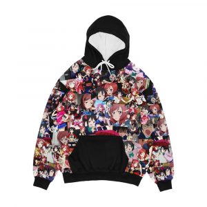 Nico And Maki Are Best Girls Men's All-Over-Print Hoodie