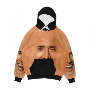 Nicolas Cage Men's All-Over-Print Hoodie