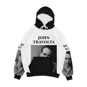 Nicolas Travolta John Cage Wtf Men's All-Over-Print Hoodie