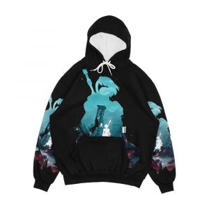 Nier Automata 2B Waifu Men's All-Over-Print Hoodie