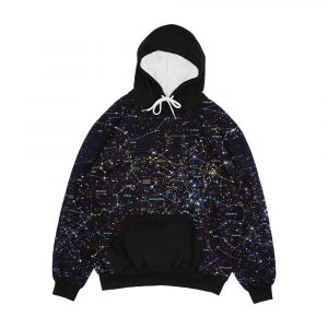 Night Constellations Men's All-Over-Print Hoodie