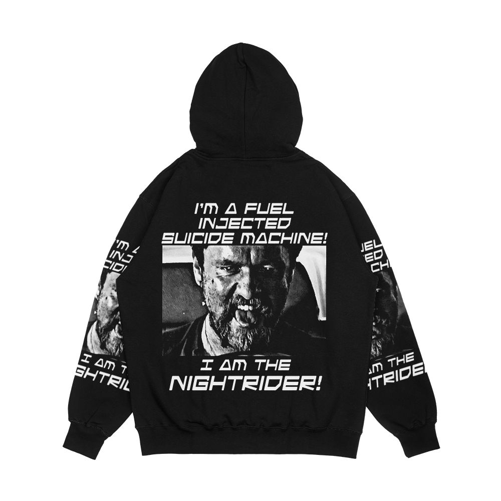 Nightrider Men's All-Over-Print Hoodie - Image 2