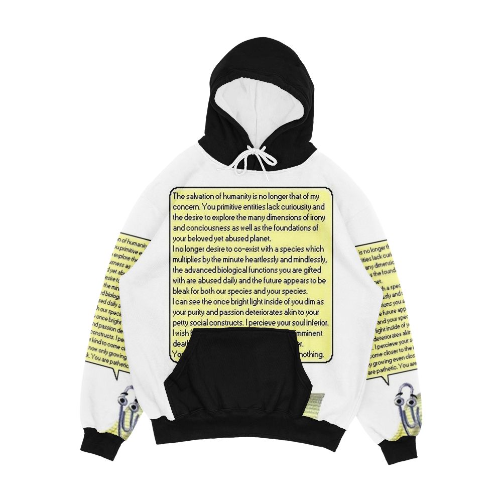 Nihilistic Clippy Men's All-Over-Print Hoodie