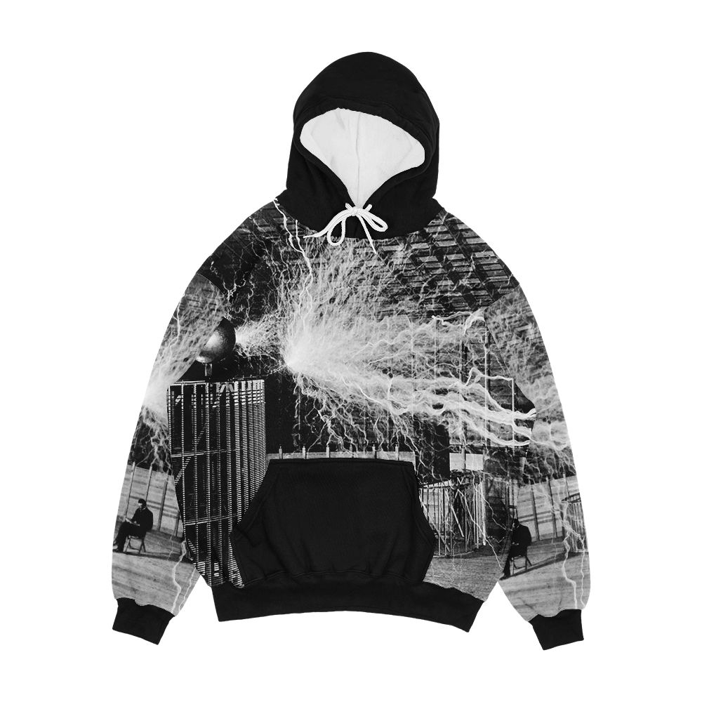 Nikola Testa Lightning Men's All-Over-Print Hoodie