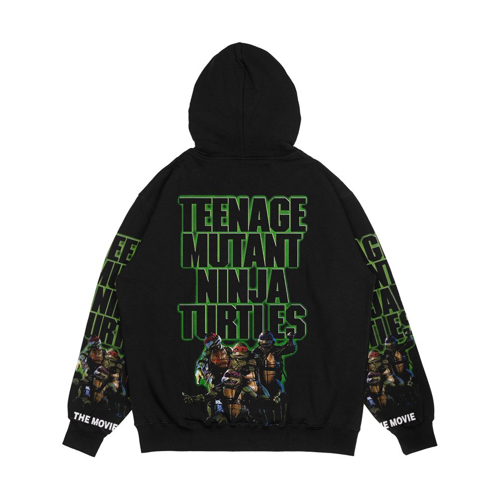 Ninja Turtles The Movie 1990 Men's All-Over-Print Hoodie - Image 2