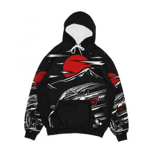 Nissan Silvia S13 Haruna Men's All-Over-Print Hoodie