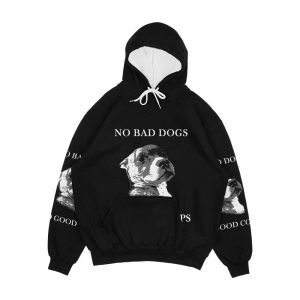 No Bad Dogs No Good Cops Men's All-Over-Print Hoodie