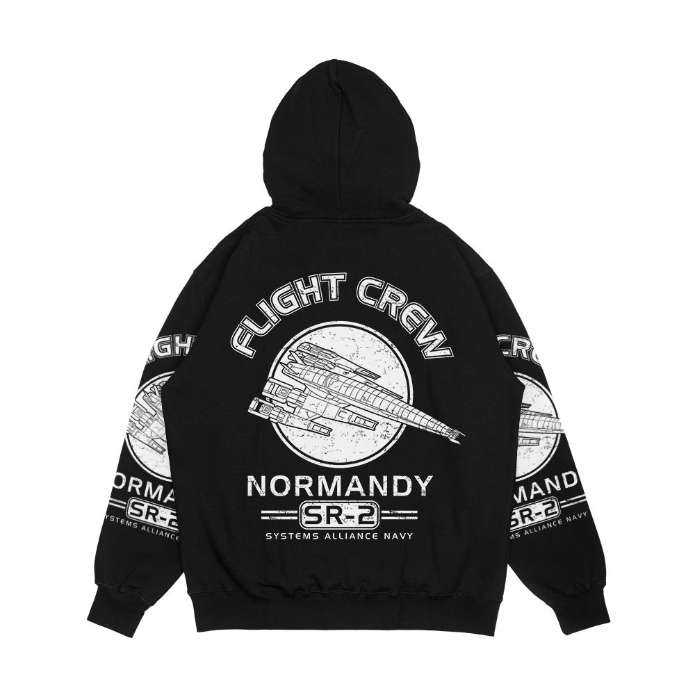 Normandy Sr2 Men's All-Over-Print Hoodie - Image 2