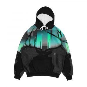 Northern Lights Men's All-Over-Print Hoodie