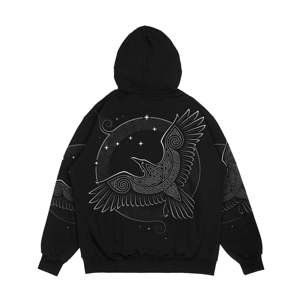 Northern Raven Men's All-Over-Print Hoodie - Image 2