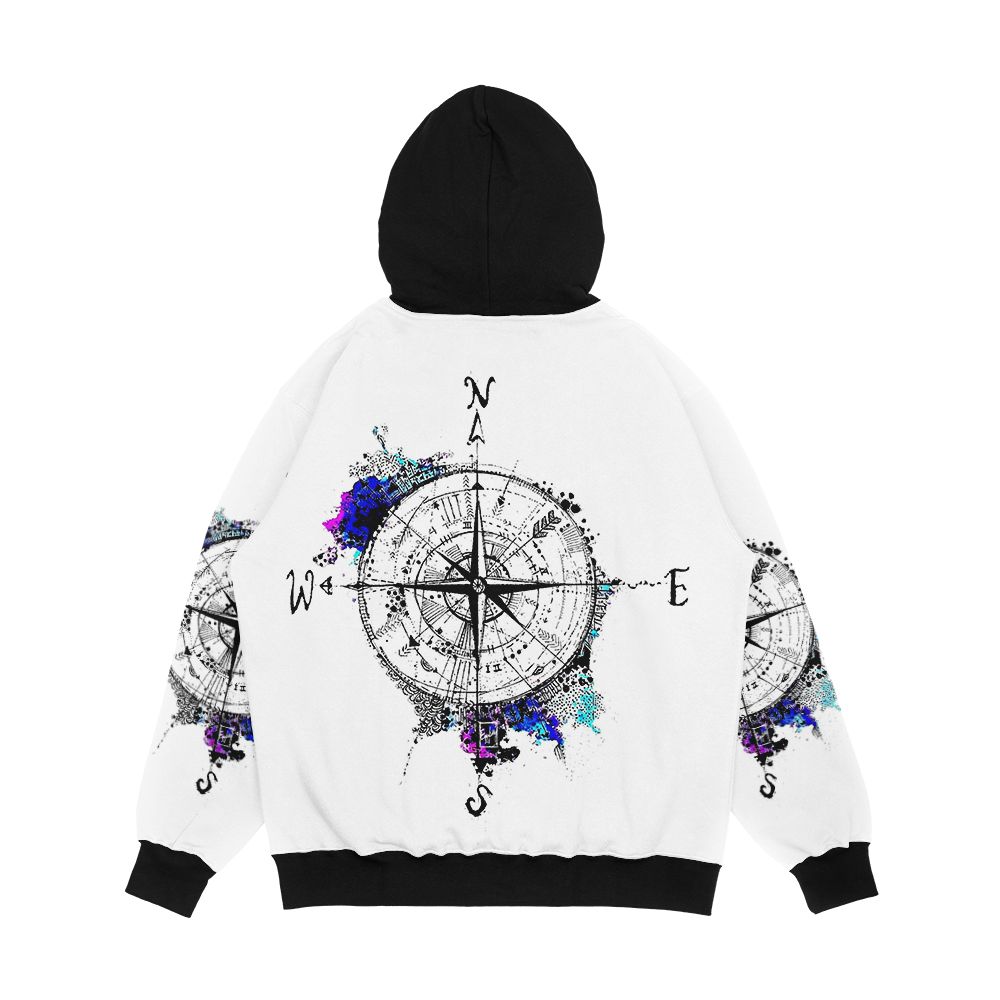 Not All Those Who Wander Are Lost Men's All-Over-Print Hoodie - Image 2