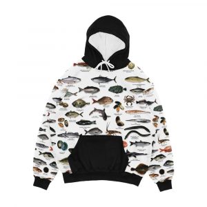 Nz Fish Species Men's All-Over-Print Hoodie