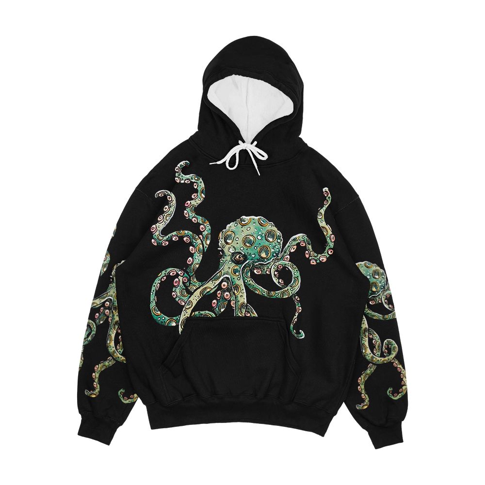 Octopus Men's All-Over-Print Hoodie