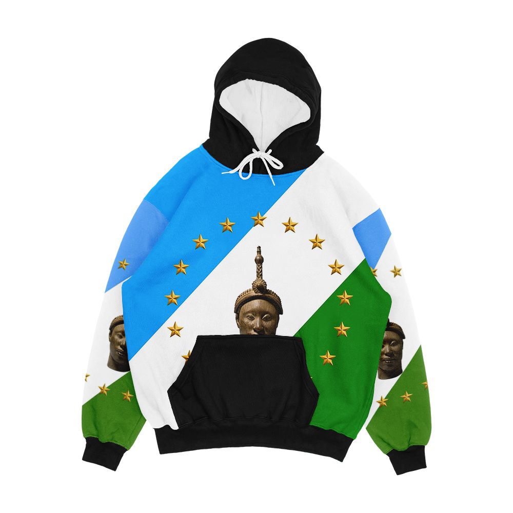 Oduduwa Republic Flag Oduduwa Nation Yoruba Nation Men's All-Over-Print Hoodie