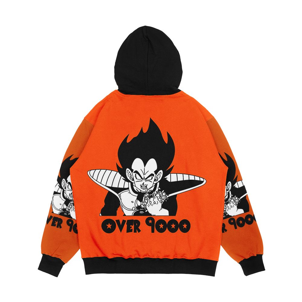 Official Face Of Over 9000 Designs Men's All-Over-Print Hoodie - Image 2