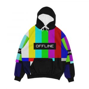 Offline Analog Men's All-Over-Print Hoodie