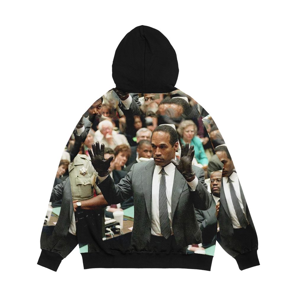 Oj Simpsons Gloves Men's All-Over-Print Hoodie - Image 2