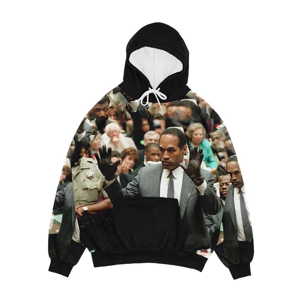 Oj Simpsons Gloves Men's All-Over-Print Hoodie