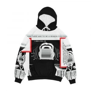 Ok Soda Men's All-Over-Print Hoodie