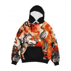 Okami Amaterasu Men's All-Over-Print Hoodie