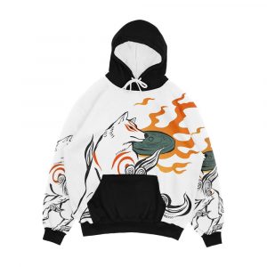 Okami Men's All-Over-Print Hoodie