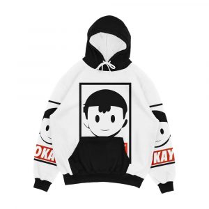 Okay Men's All-Over-Print Hoodie