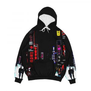 Oldeuboi Men's All-Over-Print Hoodie