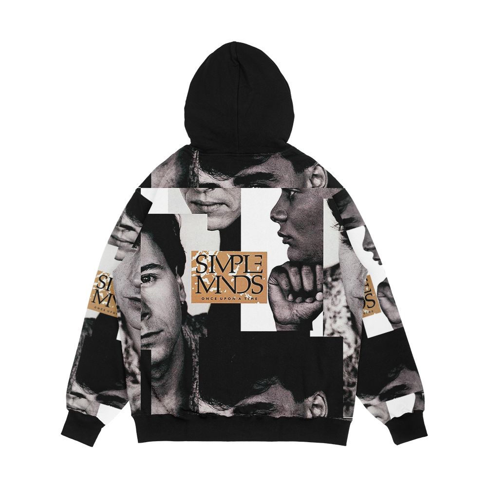 Once Upon A Time Simple Minds Album Men's All-Over-Print Hoodie - Image 2