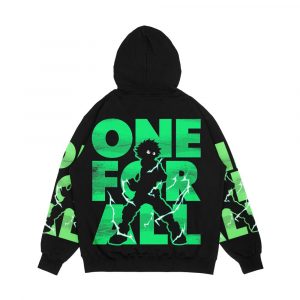Alternative view of One For All Deku Men's All-Over-Print Hoodie