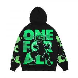 Alternative view of One For All Hero Men's All-Over-Print Hoodie