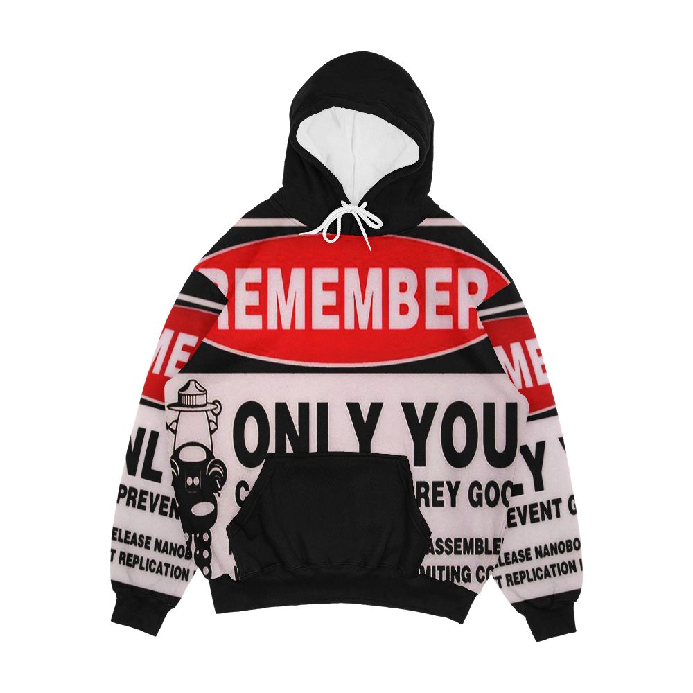 Only You Can Prevent Grey Goo Men's All-Over-Print Hoodie