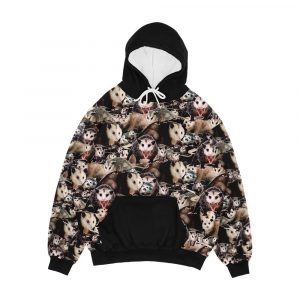 Opossums Men's All-Over-Print Hoodie