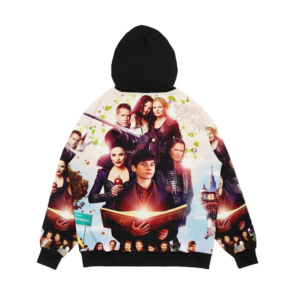 Ouat Turns 100 Men's All-Over-Print Hoodie - Image 2