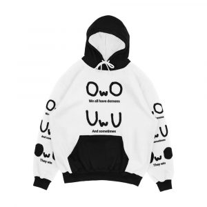 Owo We All Have Demons Men's All-Over-Print Hoodie