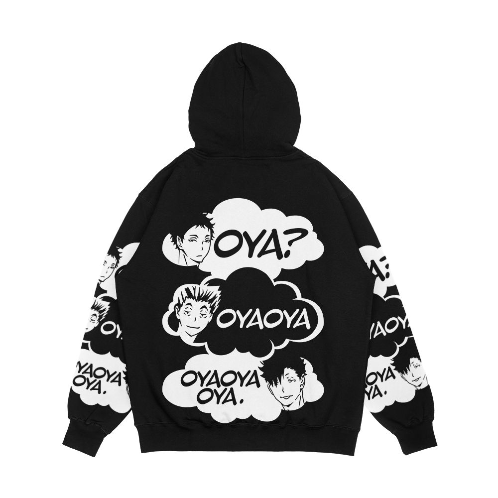 Oya Oya Oya Haikyuu Men's All-Over-Print Hoodie - Image 2