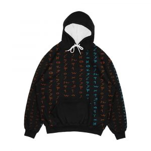 Paleo Hebrew Alephbet Men's All-Over-Print Hoodie