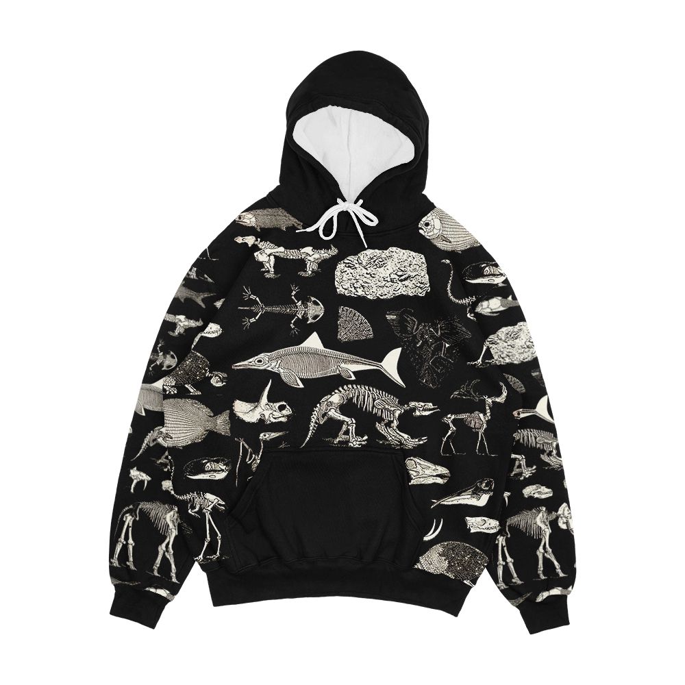 Paleontology Illustration Men's All-Over-Print Hoodie