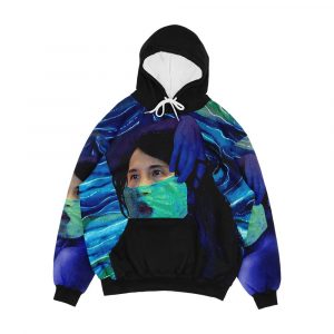 Pandemic Blues Men's All-Over-Print Hoodie