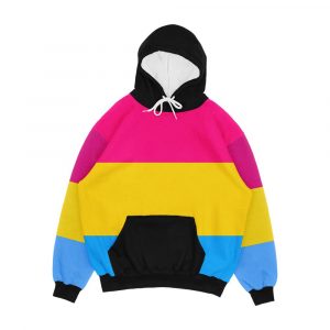 Pansexual Pride Flag Shirt Men's All-Over-Print Hoodie
