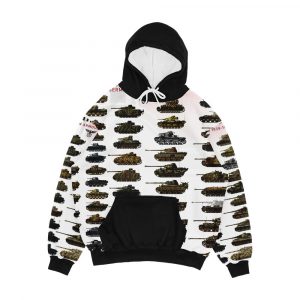 Panzers Men's All-Over-Print Hoodie