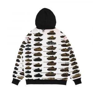 Alternative view of Panzers Men's All-Over-Print Hoodie