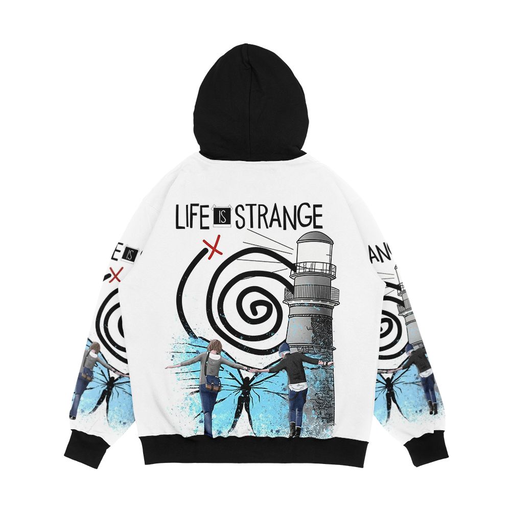Partner In Time Men's All-Over-Print Hoodie - Image 2