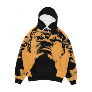 Patrice Lumumba Men's All-Over-Print Hoodie