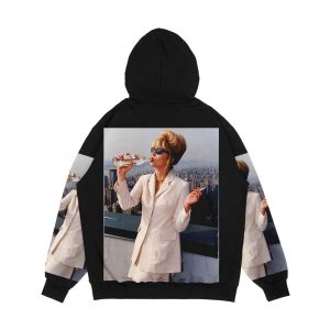 Alternative view of Patsy Stone Men's All-Over-Print Hoodie